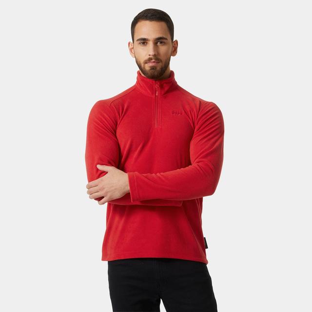 Helly Hansen Mens Daybreaker 1/2 Zip Fleece Red